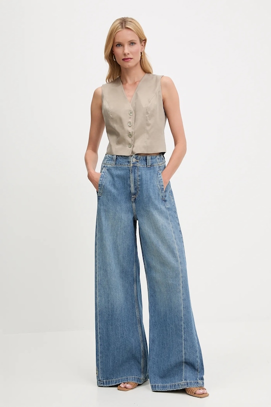 Kavbojke Pepe Jeans PL205083 modra AW25