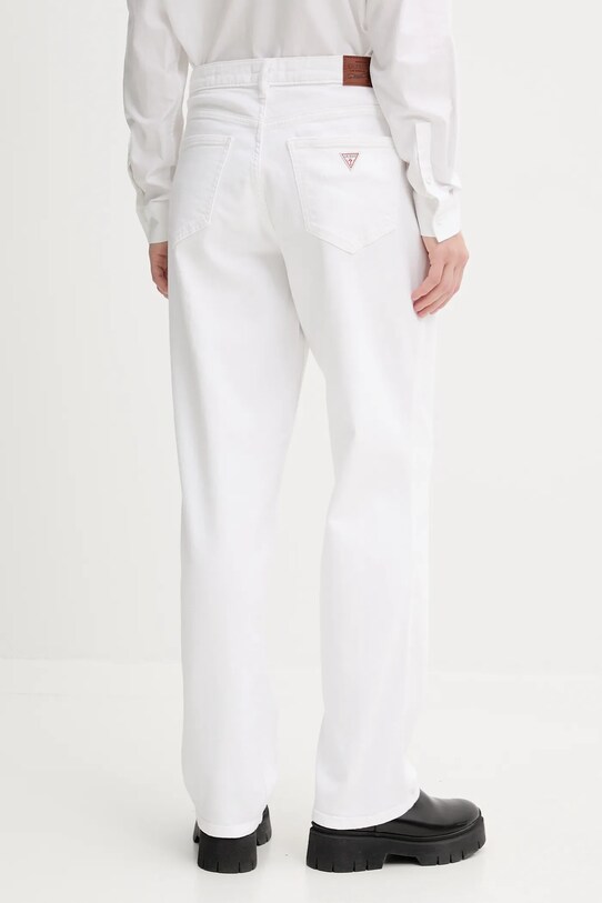 Oblečení Džíny Guess Jeans W5YA0I.D0131 bílá
