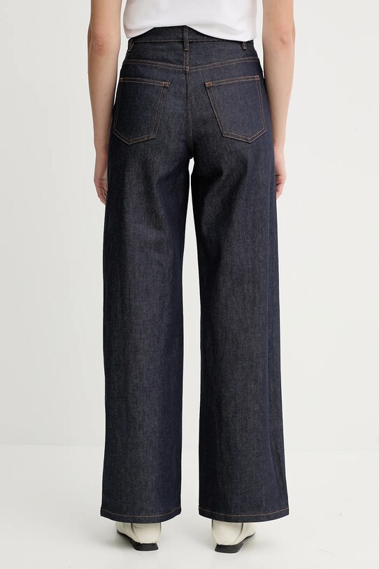 Odzież A.P.C. jeansy jean elisabeth COZZI.F09181 granatowy