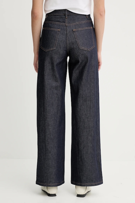 Odzież A.P.C. jeansy jean elisabeth COZZI.F09181 granatowy