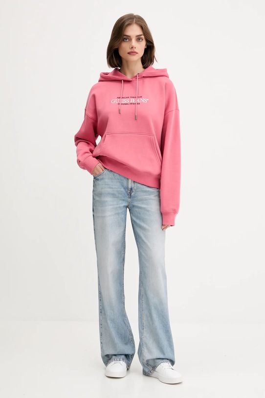 Guess Jeans jeans W5YA0Y.D0152 albastru AW25
