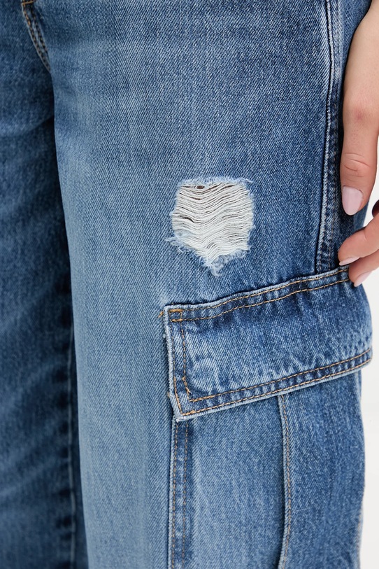 Τζιν παντελόνι Guess Jeans W5YA1R.D5R25 μπλε