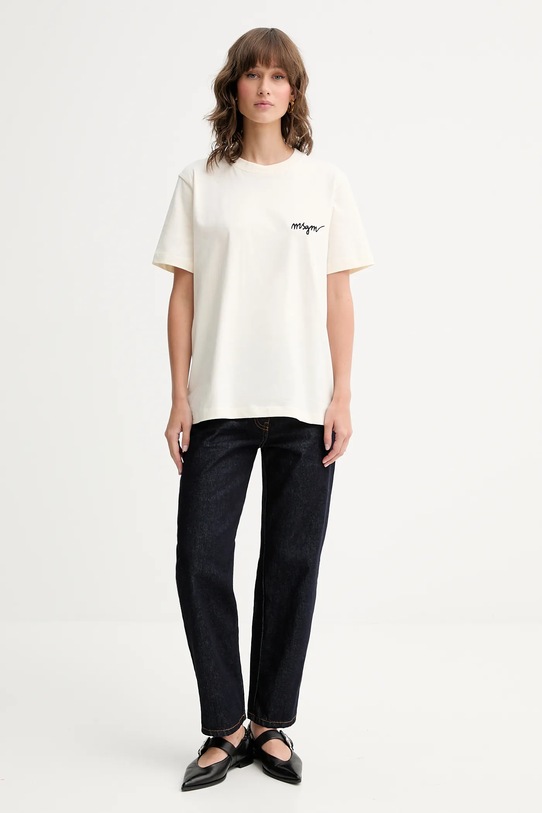 MSGM jeansy 3941MDP235.257763 granatowy AW25