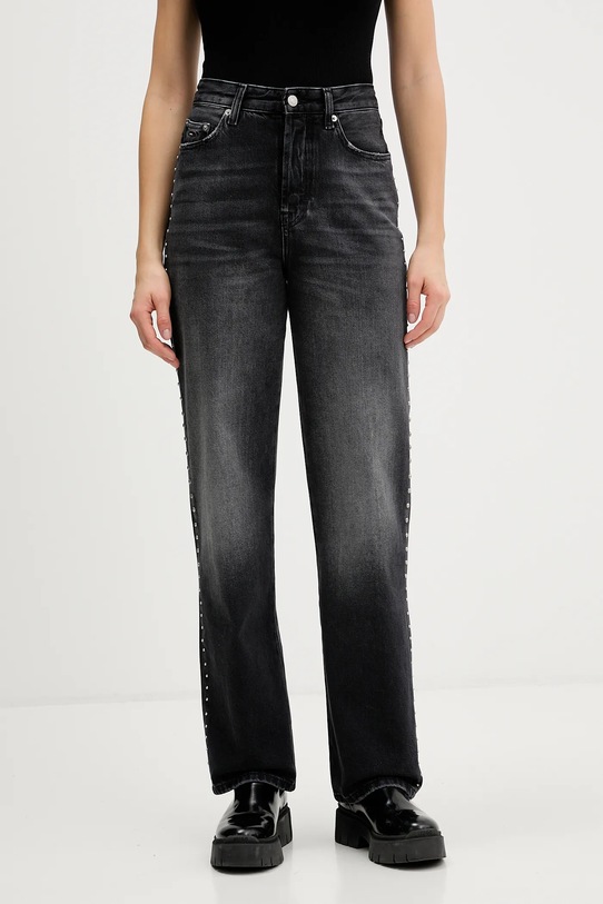 Tommy Jeans jeansy Planet friendly czarny DW0DW21515