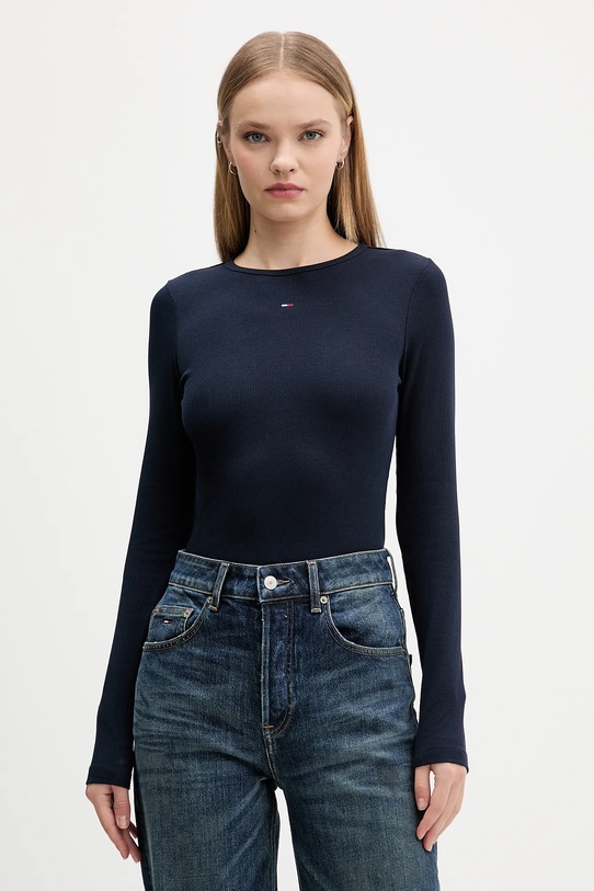 Tommy Jeans jeansy Planet friendly granatowy DW0DW22134