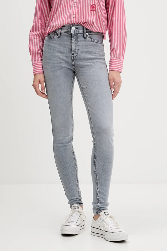 Rifle Tommy Jeans Planet friendly sivá DW0DW22148