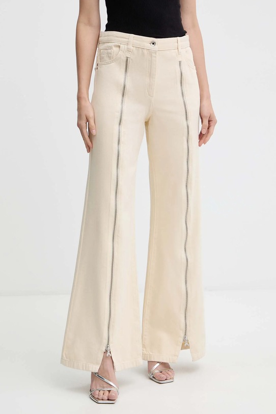 Patrizia Pepe jeansy Planet friendly beżowy 2P1710.D134