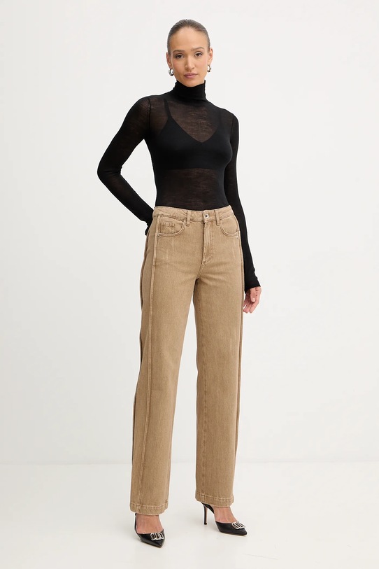 Patrizia Pepe jeansy 2P1722.D131 zielony AW25