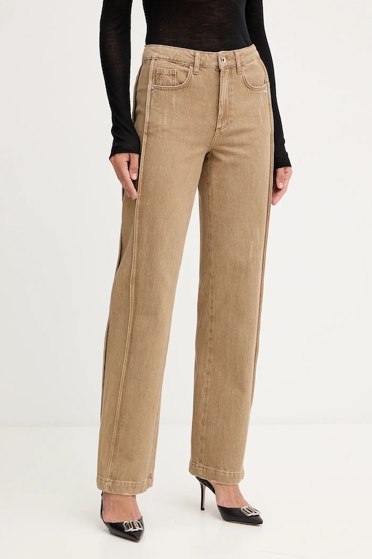 Джинсы Patrizia Pepe коричневый 2P1722.D131