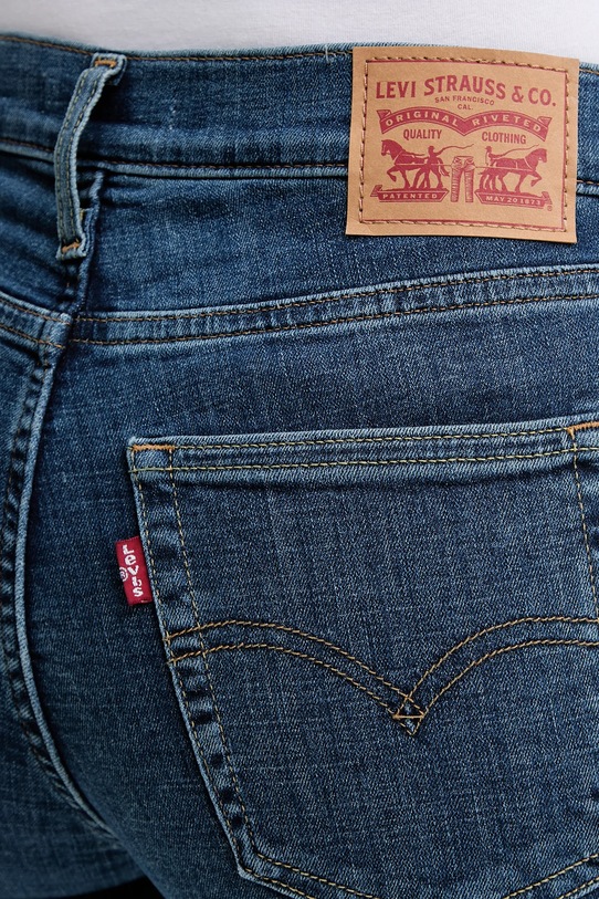 Levi's jeansy 724 HIGH RISE STRAIGHT niebieski 18883.724