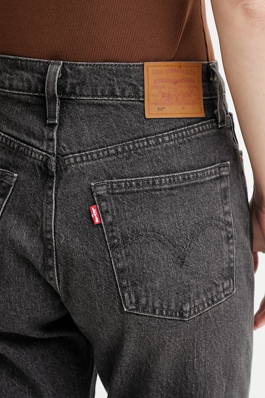 Levi's jeansy 501® CROP szary 36200.501