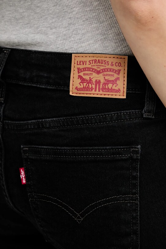 Levi's jeansy czarny A4679
