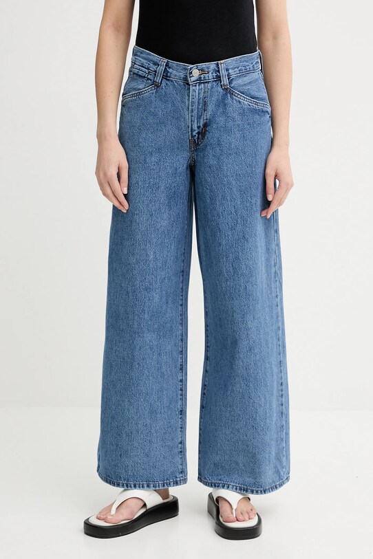 Levi's jeansy 94 BAGGY WIDE LEG niebieski A5929