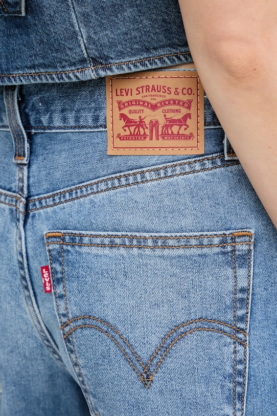 Levi's jeansy 94 BAGGY WIDE LEG niebieski A5929.0018