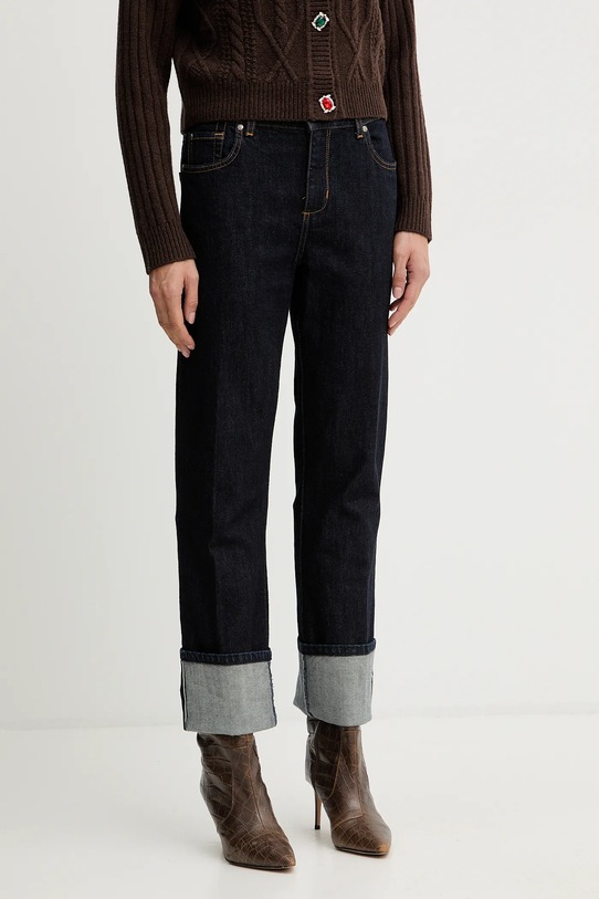 Liu Jo jeansy Planet friendly granatowy UF5175.DS074