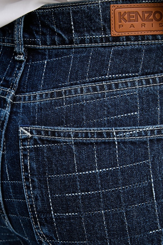 Kenzo jeansy niebieski FF62DP2176V3