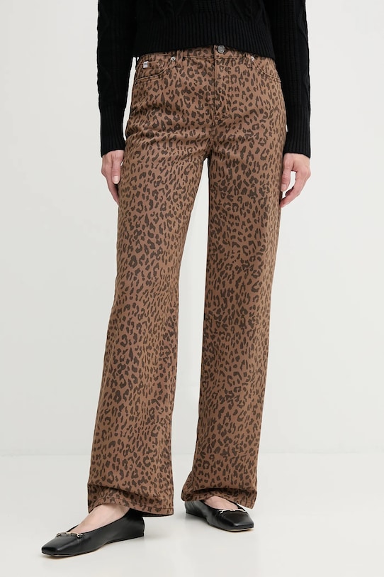 Dkny jeansy brązowy DJ5M4062