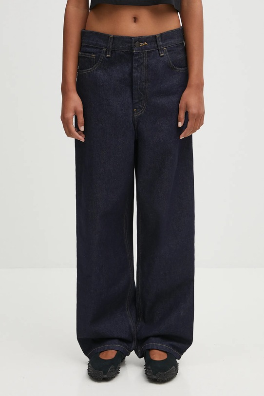 Carhartt WIP jeansy W' Brandon granatowy I035892.102