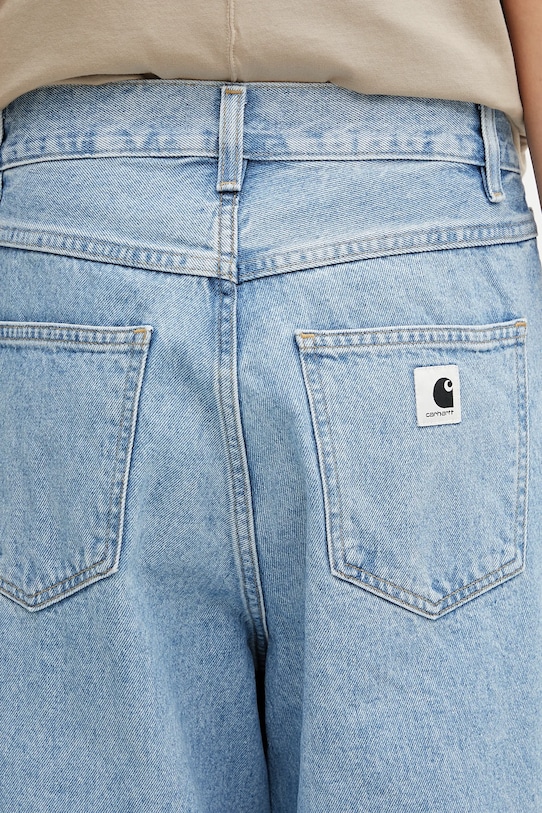Carhartt WIP jeansy bawełniane W' Brandon I035892.112 niebieski