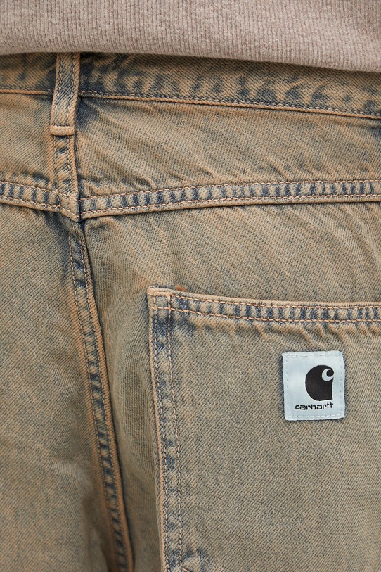 Carhartt WIP jeansy W' Brandon beżowy I035822.3FUGD
