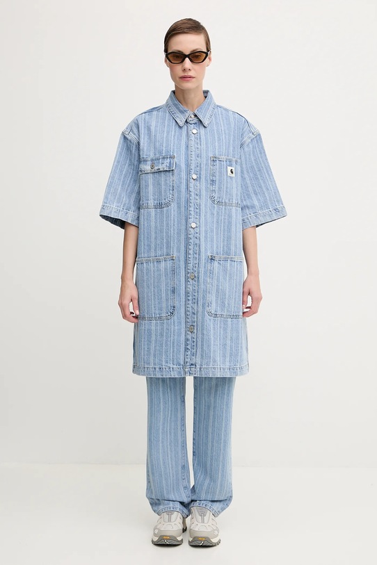 Carhartt WIP jeansy W' Rylan I035581.32H12 niebieski