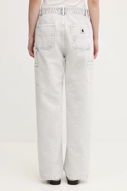 Дрехи Дънки Carhartt WIP W' Pierce Pant Straight I035576.895F сив