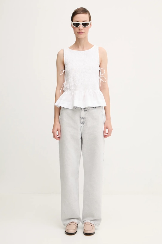 Дънки Carhartt WIP W' Pierce Pant Straight I035576.895F сив