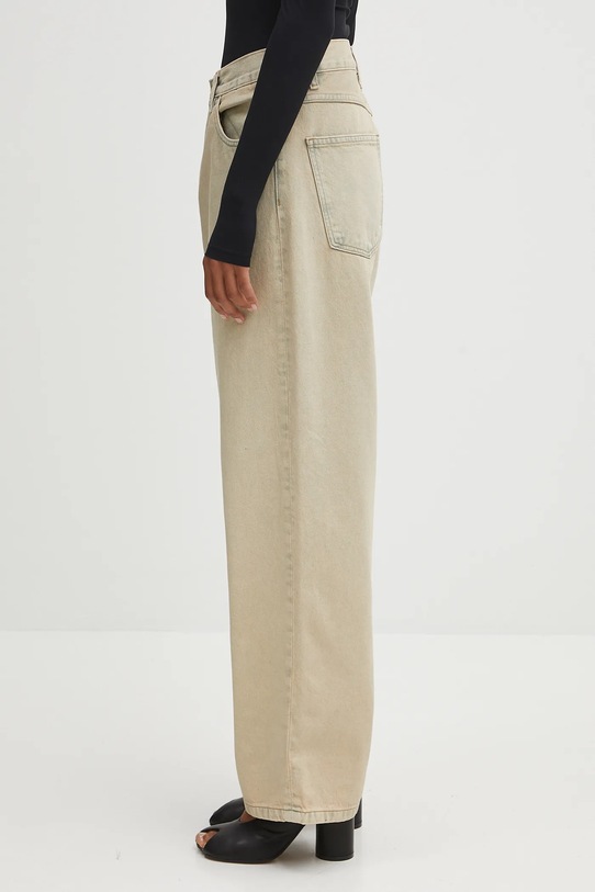 Carhartt WIP jeansy W' Brandon I035892.01SN beżowy AW25