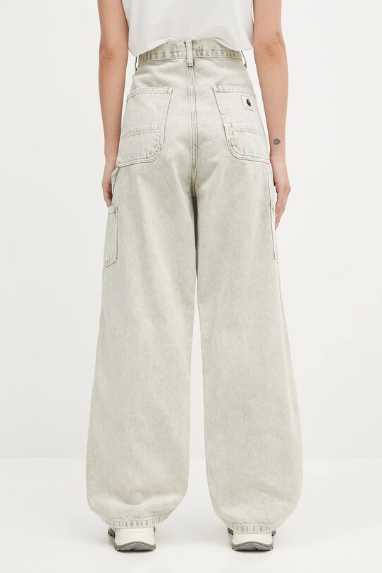 Odzież Carhartt WIP jeansy W' Brandon Double Knee I035828.2ZX5F szary