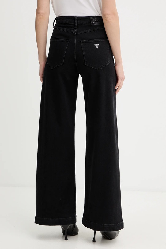 Ρούχα Τζιν με μείγμα κασμίρ Guess W5BA1C.D0711 μαύρο