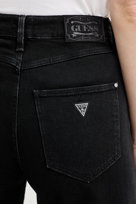 Τζιν με μείγμα κασμίρ Guess μαύρο W5BA1C.D0711