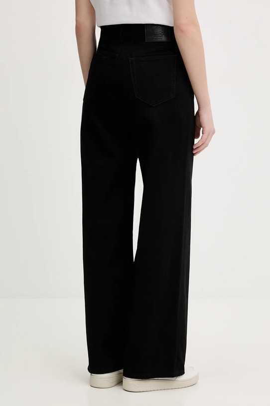 Odzież Sisley jeansy 4MCPLE04T czarny