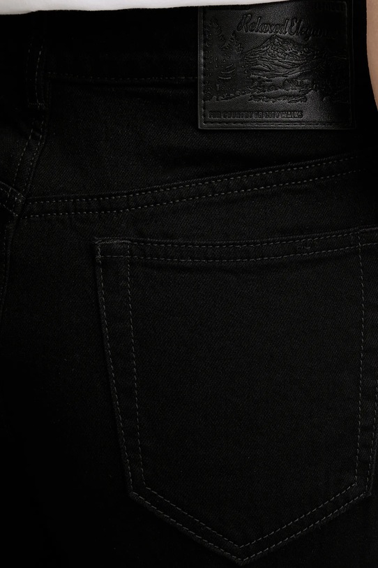 Sisley jeansy czarny 4MCPLE04T