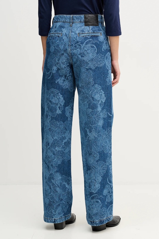 Odzież Sisley jeansy 4W9KLF07L niebieski