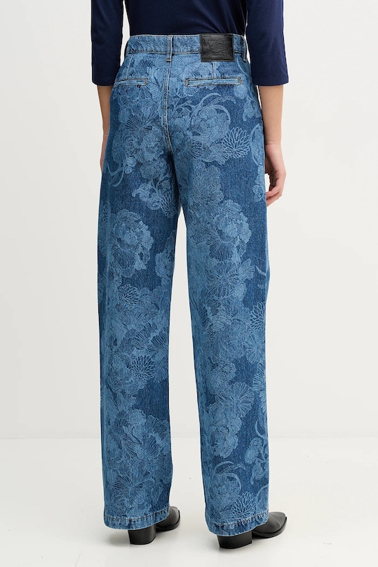 Odzież Sisley jeansy 4W9KLF07L niebieski