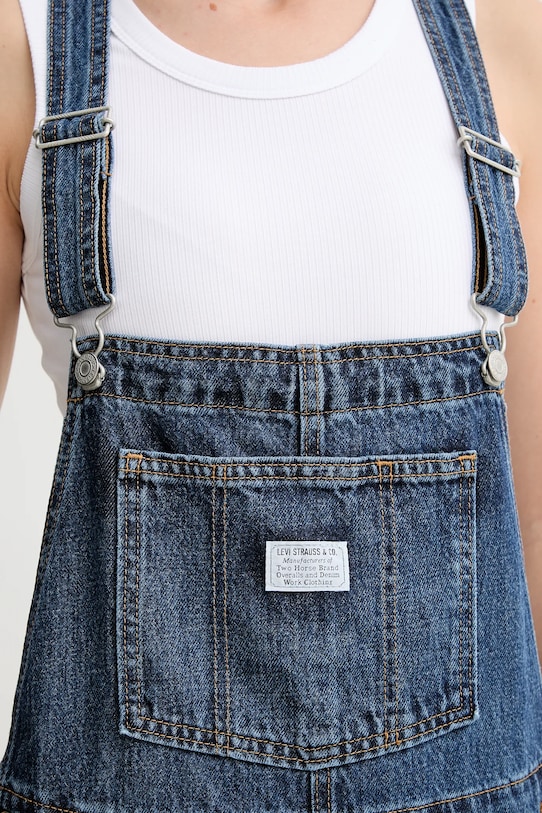 Rifľové nohavice na traky Levi's VINTAGE OVERALL VINTAGE OVERALL 85315.0036 modrá
