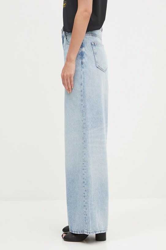 GANNI jeansy Soft Rigid Denim Baggy J1743 niebieski AW25