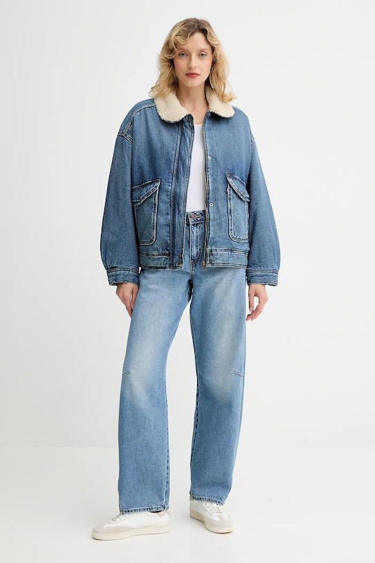 Levi's jeans BAGGY DAD BARREL 0039A albastru AW25