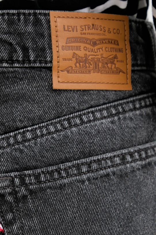 Rifle Levi's BAGGY DAD BARREL BAGGY DAD BARREL čierna 0039A