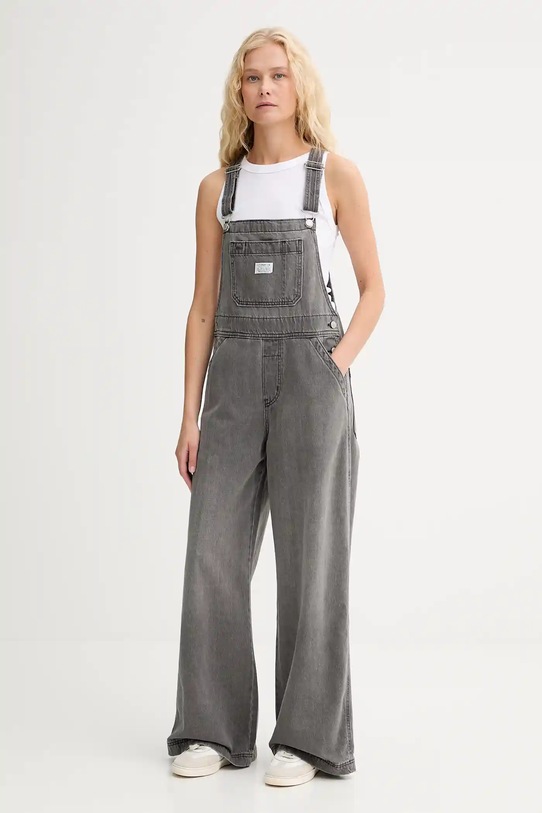 Levi's salopete din denim XL OVERALL gri 001V0.0009