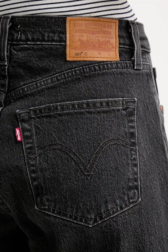Levi's jeans 501 CURVE negru 0036A