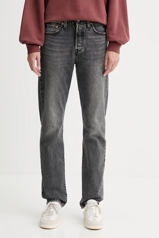 Rifle Levi's 501® JEANS FOR WOMEN sivá 12501.0604