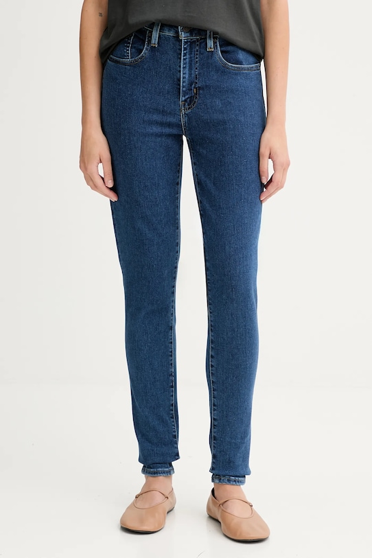 Levi's jeansy 721 HIGH RISE SKINNY niebieski 18882.0928