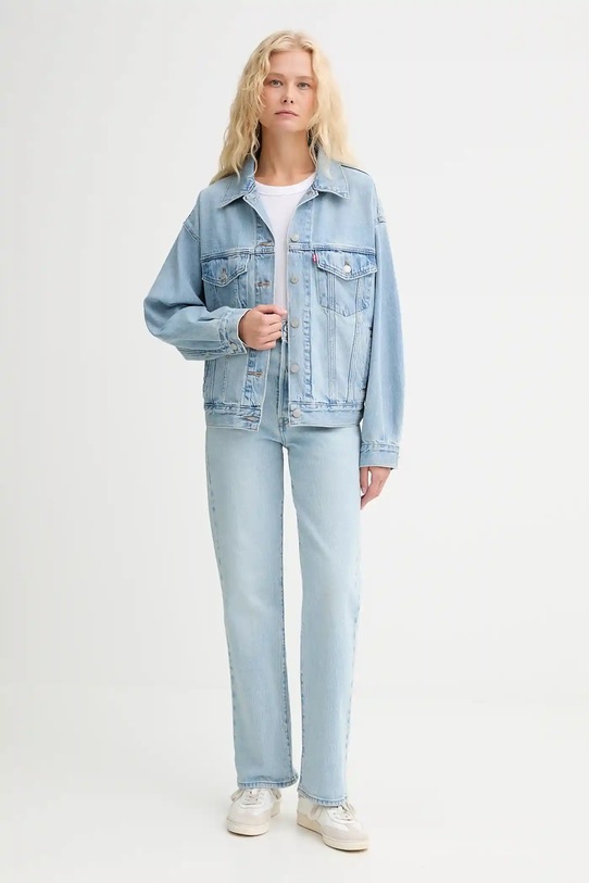 Τζιν παντελόνι Levi's RIBCAGE FULL LENGTH 79078.0045 μπλε AW25