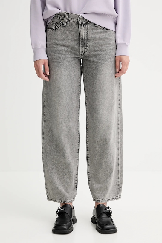 Traperice Levi's BAGGY DAD siva A3494.0076