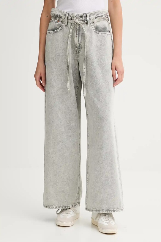 Kavbojke Levi's XL STRAIGHT siva A8701.0040