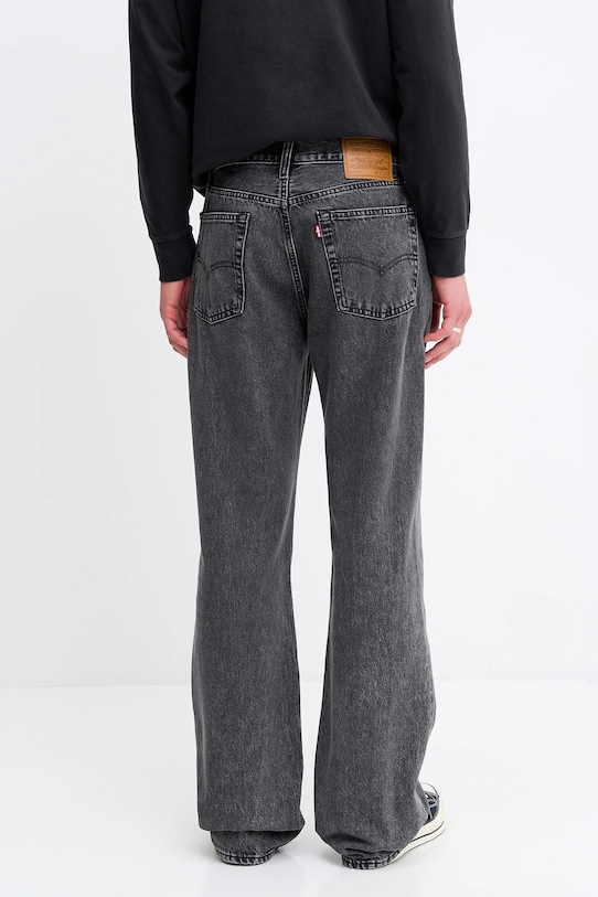 Odzież Levi's jeansy bawełniane 567™ RELAXED FLARE A8630.0007 szary