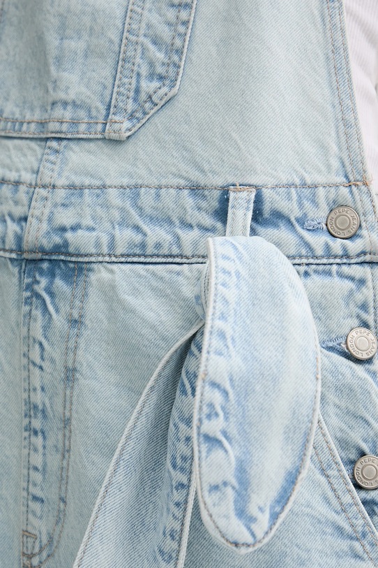 Pepe Jeans ogrodniczki jeansowe PL2300001 niebieski