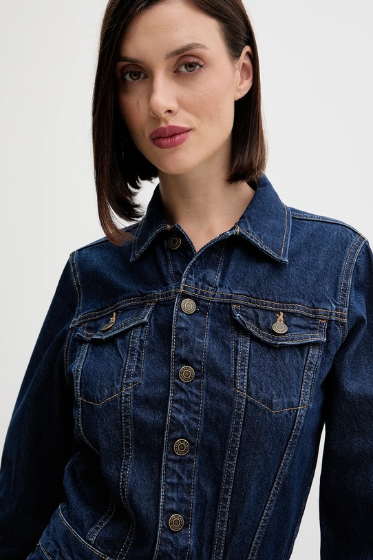 Pepe Jeans kombinezon jeansowy niebieski PL2300002