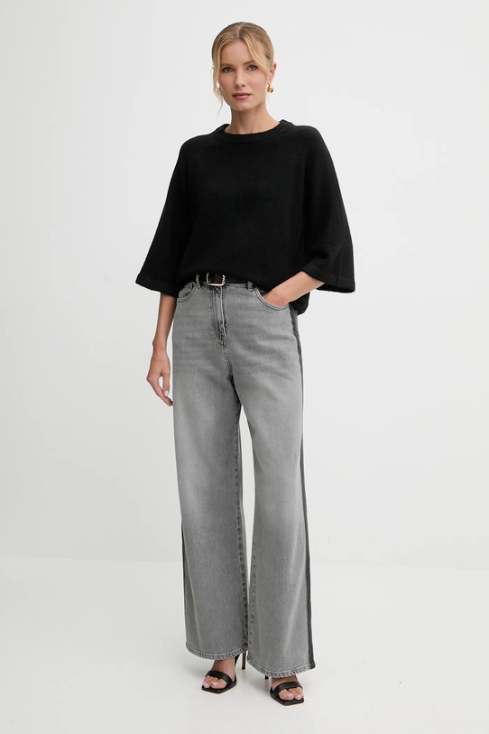 Twinset jeansy szary 252AT2200